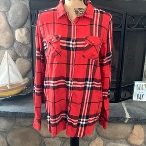 VOLCOM Flannel Shirt Size XL. Gently used.